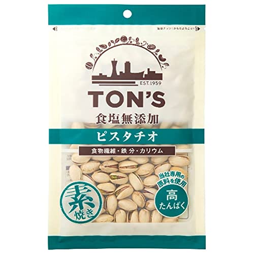 東洋ナッツ食品 - TON&#39;S「春徳用塩味殻付きピスタチオ」 ナッツ専用塩使用　春季限定150g×⑩ TON'S ピスタチオ 【塩味】【ナッツ】“ナッツ＆ドライフルーツ